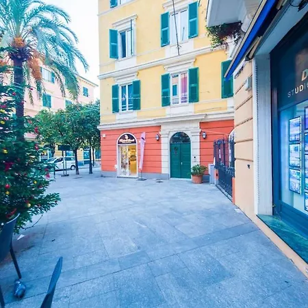 Casa Nervi - Oasi Felice A 20' Da - Free Parking Apartment